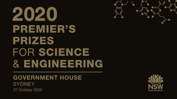 2020 Premier's Prizes for Science & Engineering Live Streamed