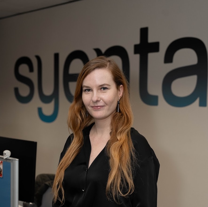 Syenta CEO and Co-Founder, Dr Jeka Viktorova.