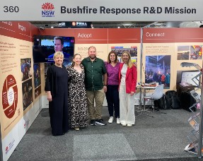 Bushfire Response R&D Mission Team at AFAC23